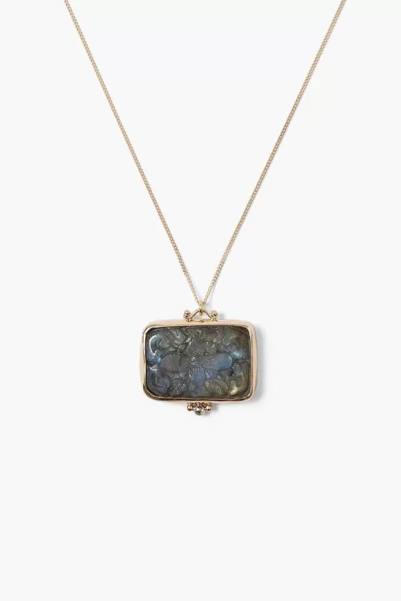 Chan Luu 14K Acacia Necklace Labradorite Online