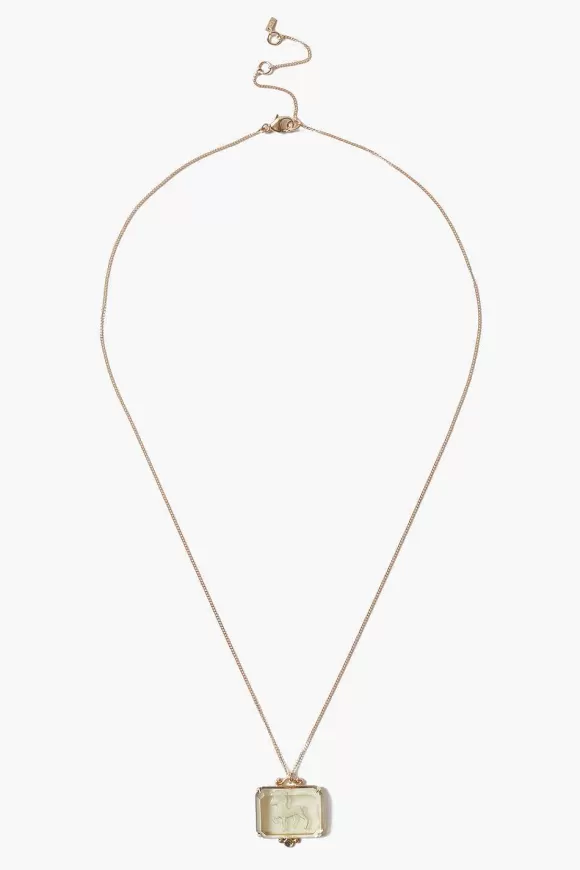 Chan Luu 14K Aries Zodiac Necklace Cheap