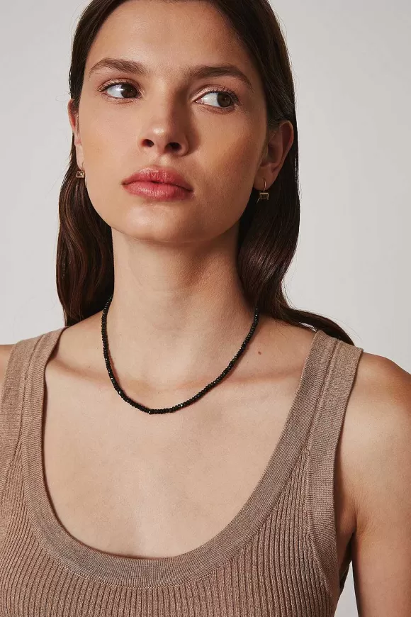 Chan Luu 14K Black Tourmaline Petra Necklace Flash Sale