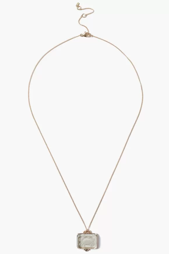 Chan Luu 14K Cancer Zodiac Necklace Hot