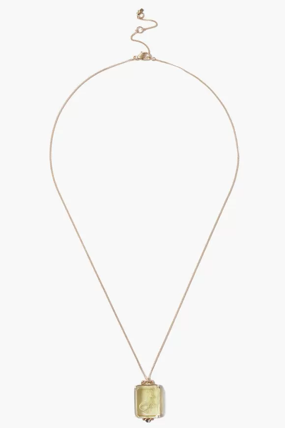 Chan Luu 14K Capricorn Zodiac Necklace Best Sale