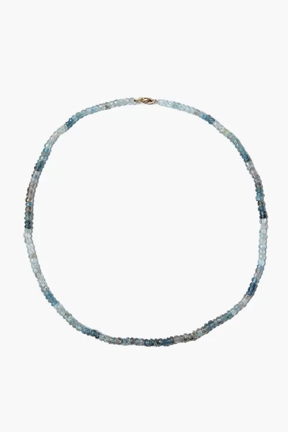 Chan Luu 14K Copper Aquamarine Petra Necklace Flash Sale