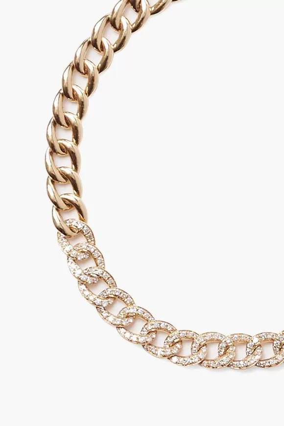 Chan Luu 14K Diamond Pave Chain Bracelet Outlet