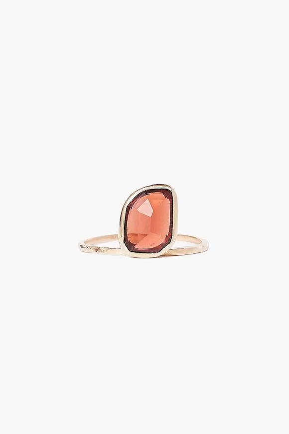 Chan Luu 14K Garnet Cliff Ring Outlet