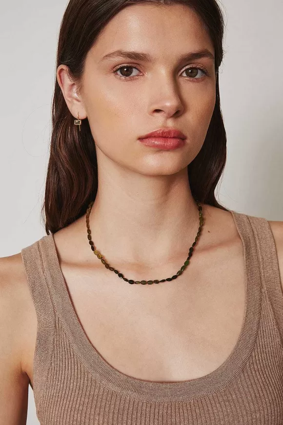 Chan Luu 14K Green Tourmaline Petra Necklace Best Sale