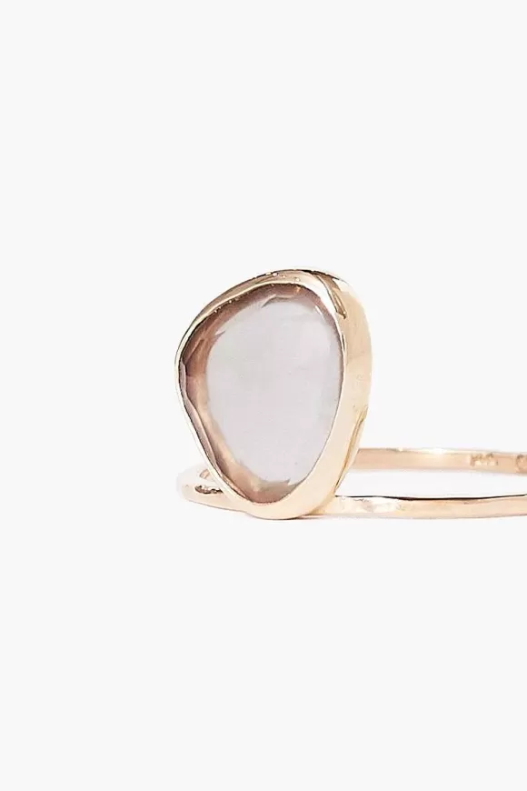 Chan Luu 14K Grey Moonstone Cliff Ring Store