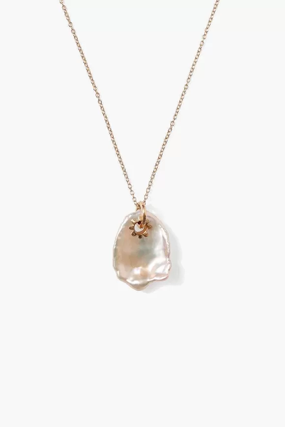 Chan Luu 14K Kilauea Necklace White Pearl Outlet