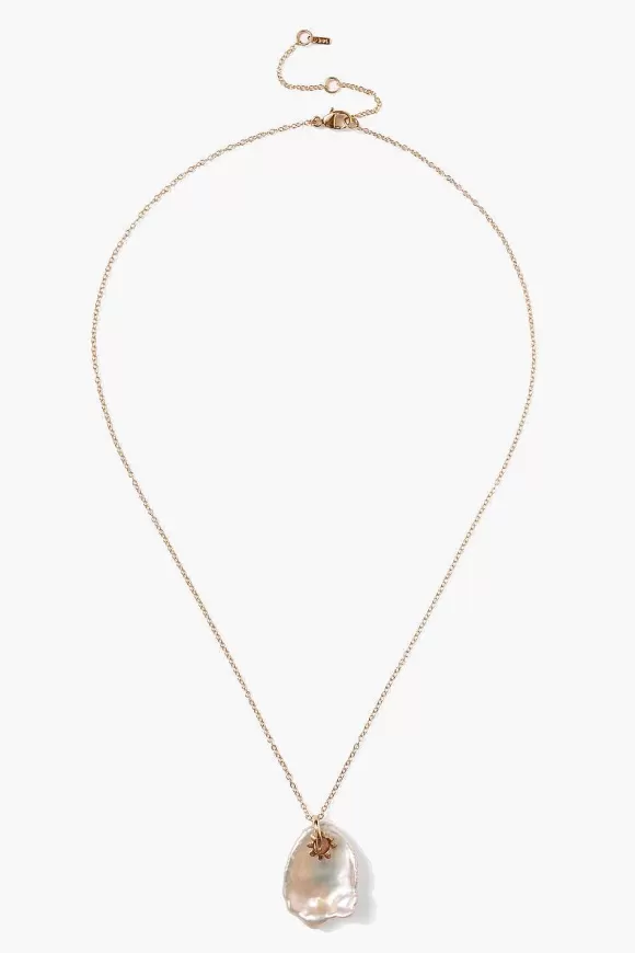 Chan Luu 14K Kilauea Necklace White Pearl Outlet