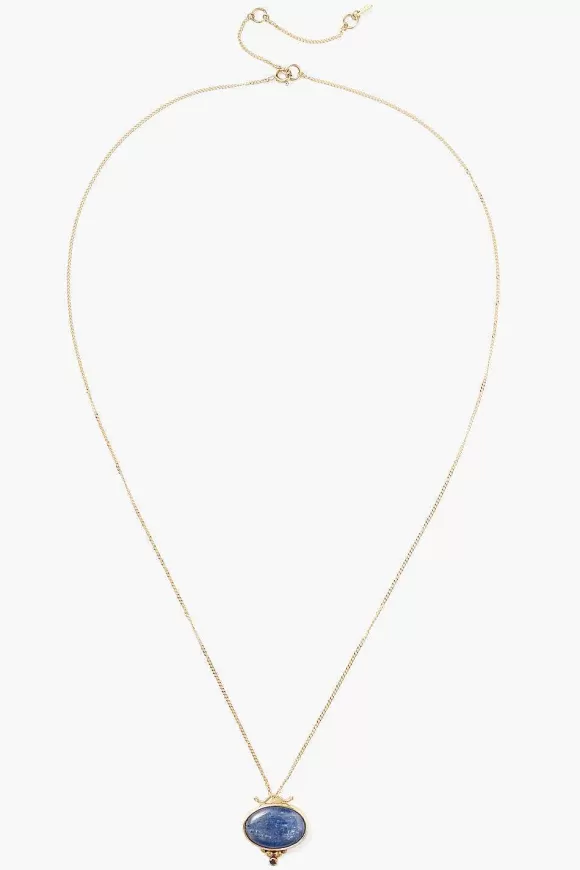 Chan Luu 14K Kyanite Nile Necklace Cheap