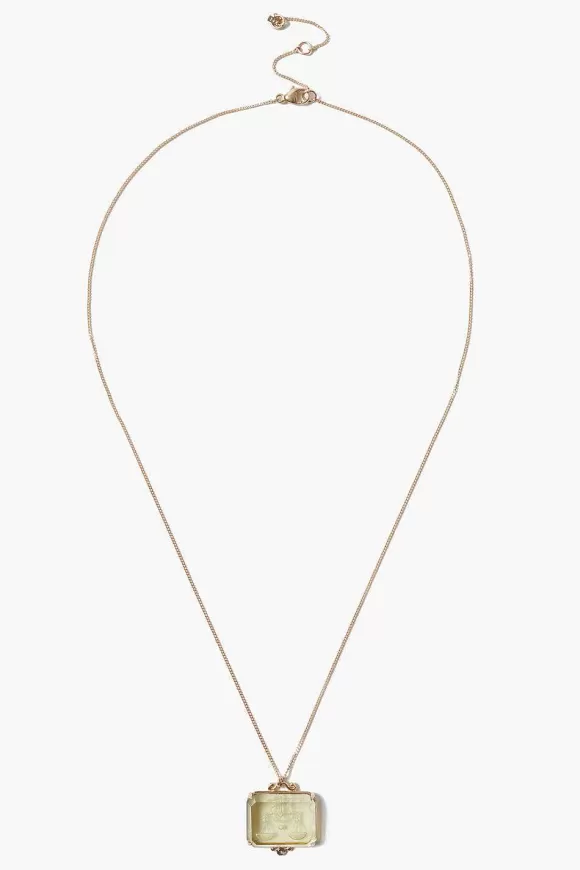 Chan Luu 14K Libra Zodiac Necklace Cheap