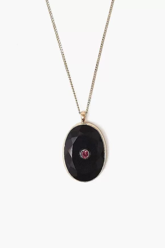 Chan Luu 14K Onyx Seed Necklace Shop