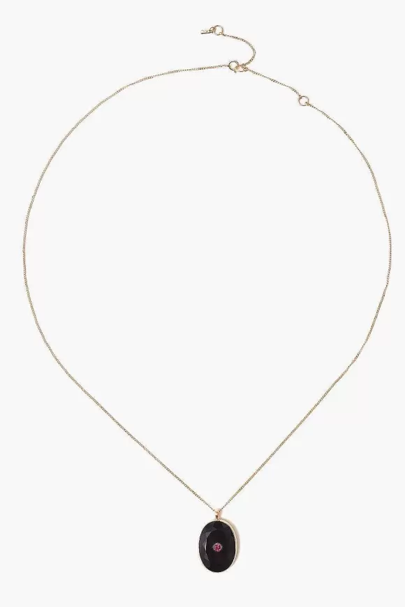 Chan Luu 14K Onyx Seed Necklace Shop