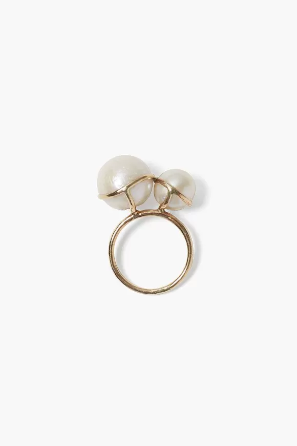 Chan Luu 14K Phoebe Ring White Pearl Shop