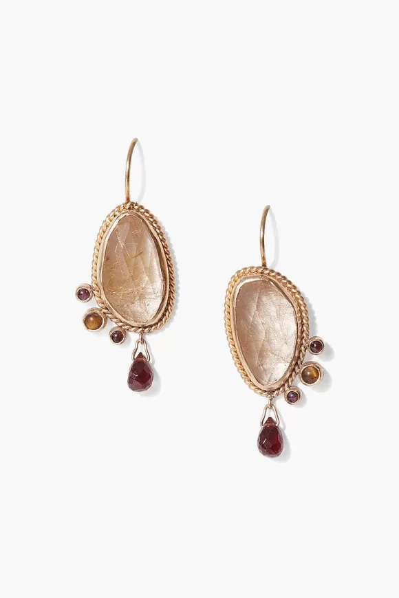 Chan Luu 14K Quartz Mix Pompeii Earrings Shop