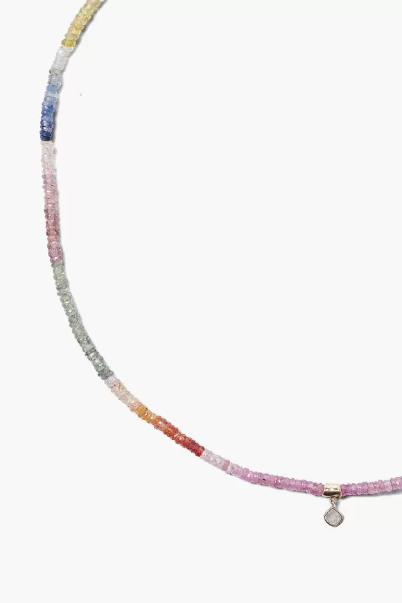 Chan Luu 14K Sapphire Mix Madagascar Necklace Best