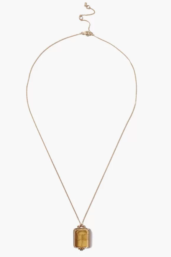 Chan Luu 14K Scorpio Zodiac Necklace Fashion