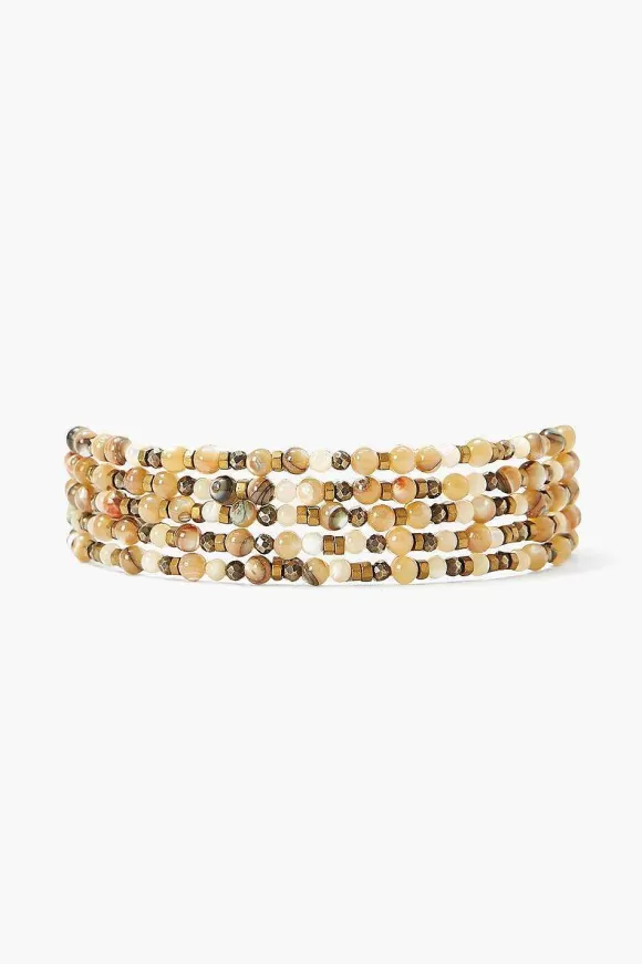 Chan Luu Abalone Naked Wrap Bracelet Fashion