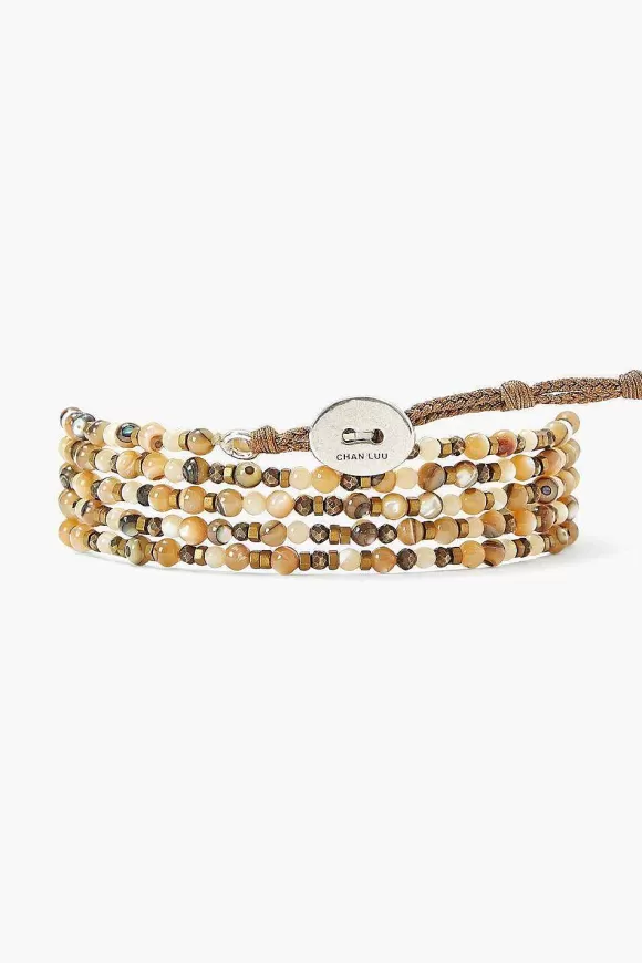 Chan Luu Abalone Naked Wrap Bracelet Fashion