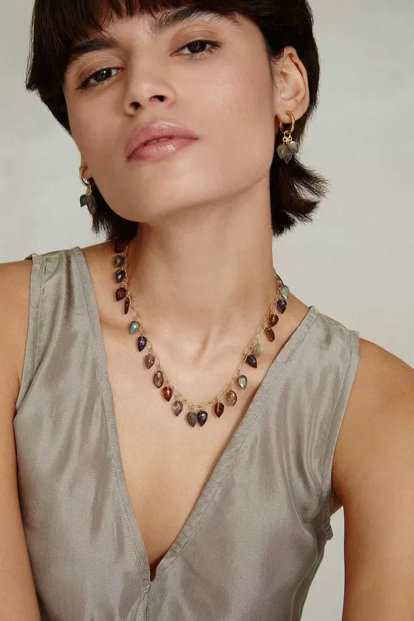 Chan Luu Andromeda Necklace Iolite Mix Best Sale