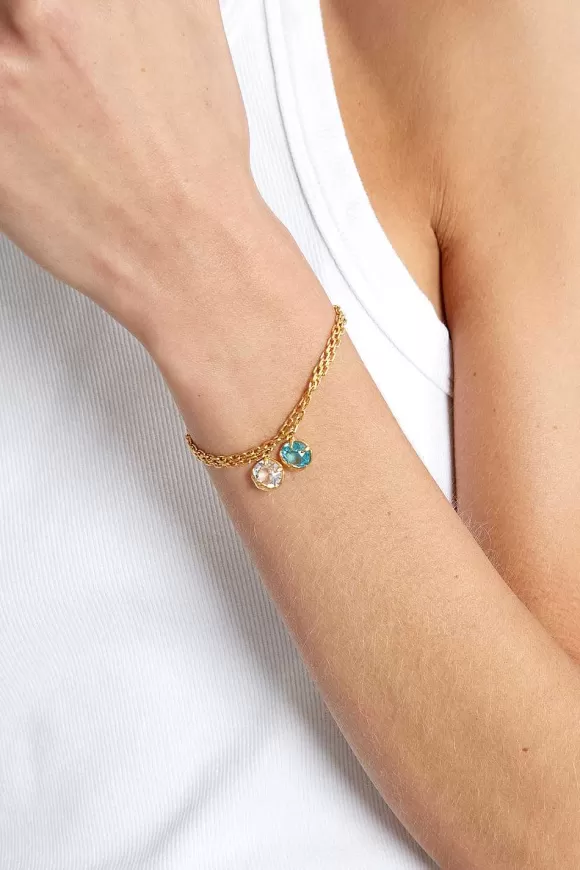 Chan Luu April Birthstone Bracelet Diamond Crystal Best