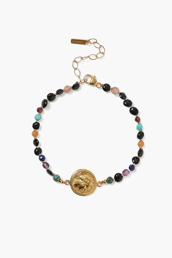 Chan Luu Artemis Coin Bracelet Multi New