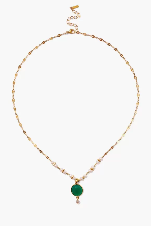 Chan Luu Aventurine Mix And Pearl Penina Pendant Necklace Sale