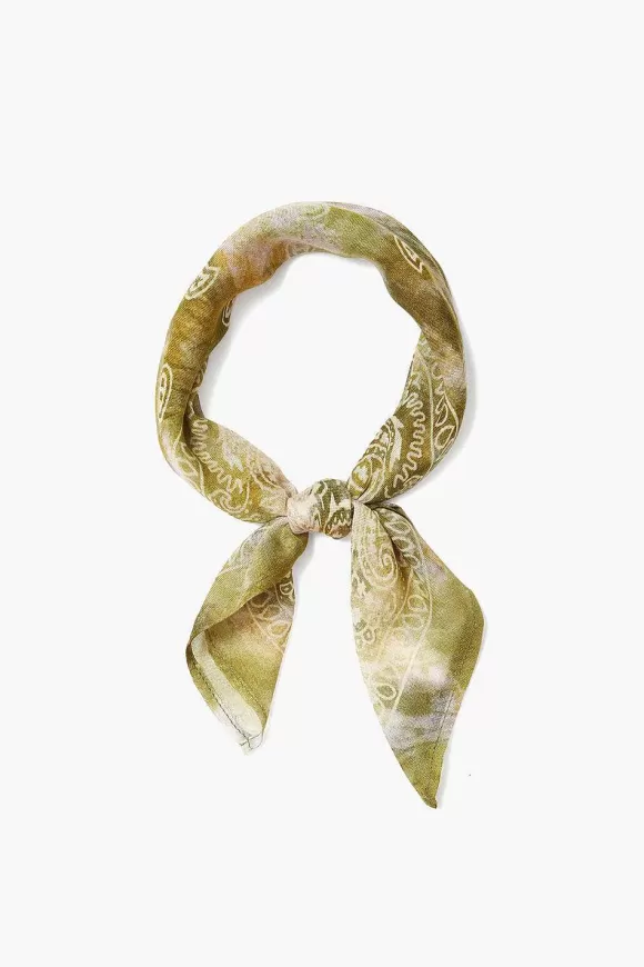 Chan Luu Avocado Tie-Dye Bandana New