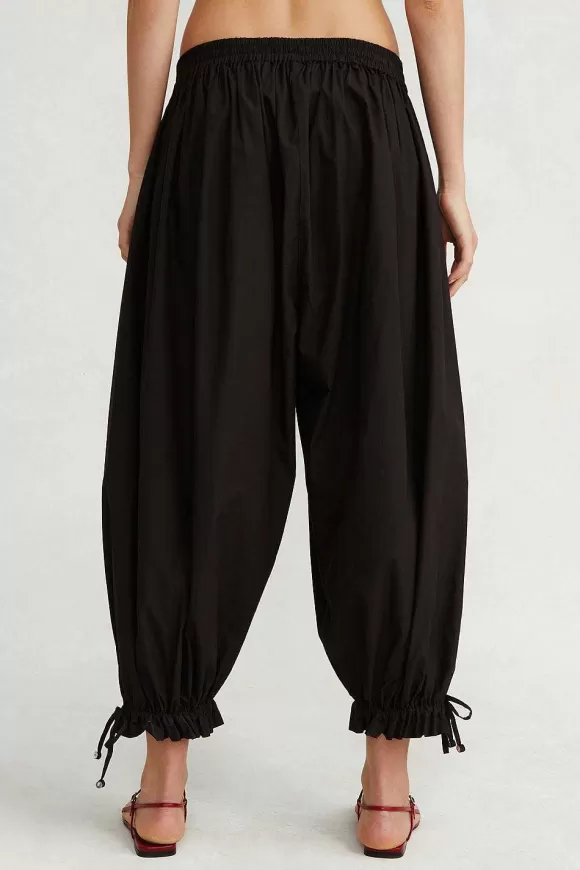 Chan Luu Balloon Poplin Pant Caviar Best