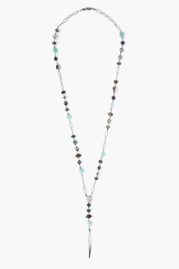 Chan Luu Blue Mix Layering Necklace Clearance