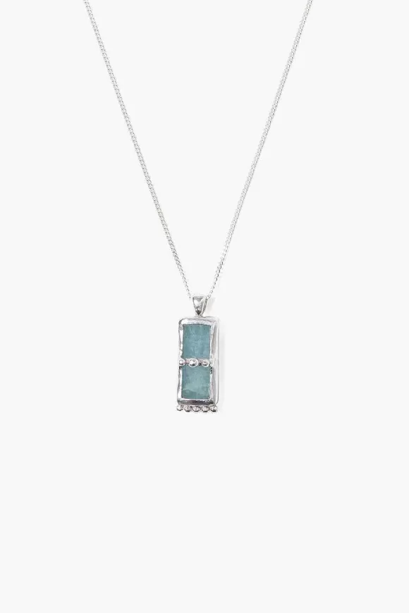 Chan Luu Cairo Necklace Aquamarine Hot