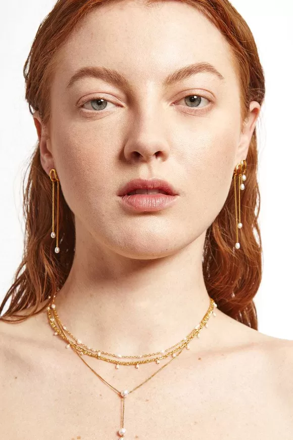 Chan Luu Celeste Necklace Yellow Gold Store