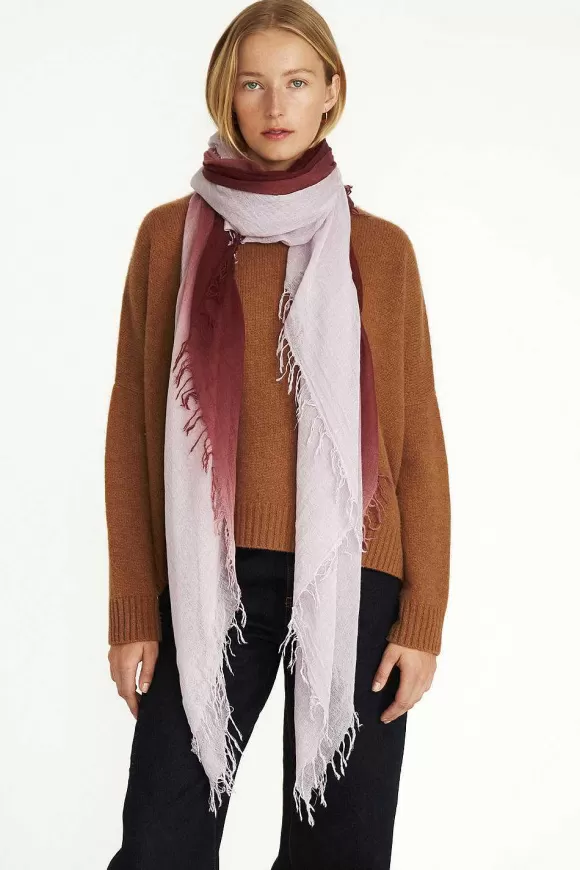 Chan Luu Chocolate Truffle Dip-Dyed Cashmere And Silk Scarf Sale