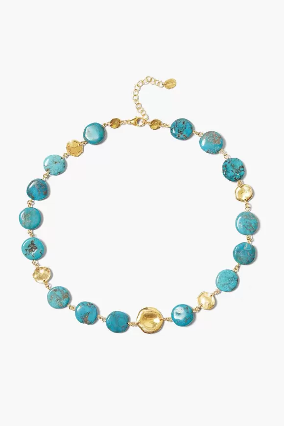 Chan Luu Coin Necklace Turquoise Shop