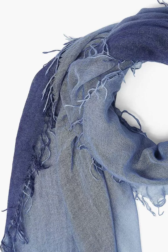 Chan Luu Crown Blue / Tempest Cashmere And Silk Scarf Online