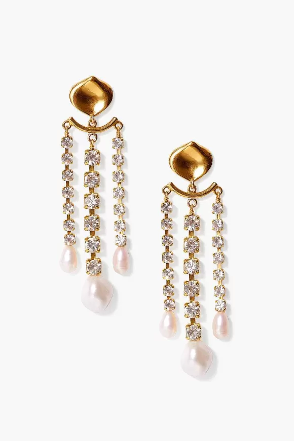 Chan Luu Crystal And Gold Trinidad Earrings Best