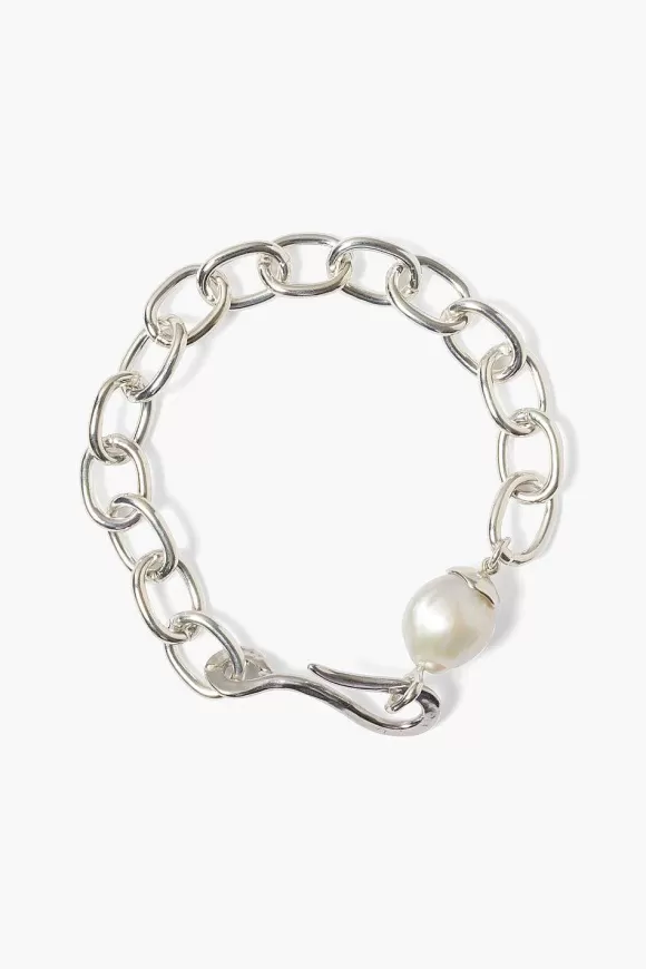 Chan Luu Cyprus Chain Bracelet Silver Clearance