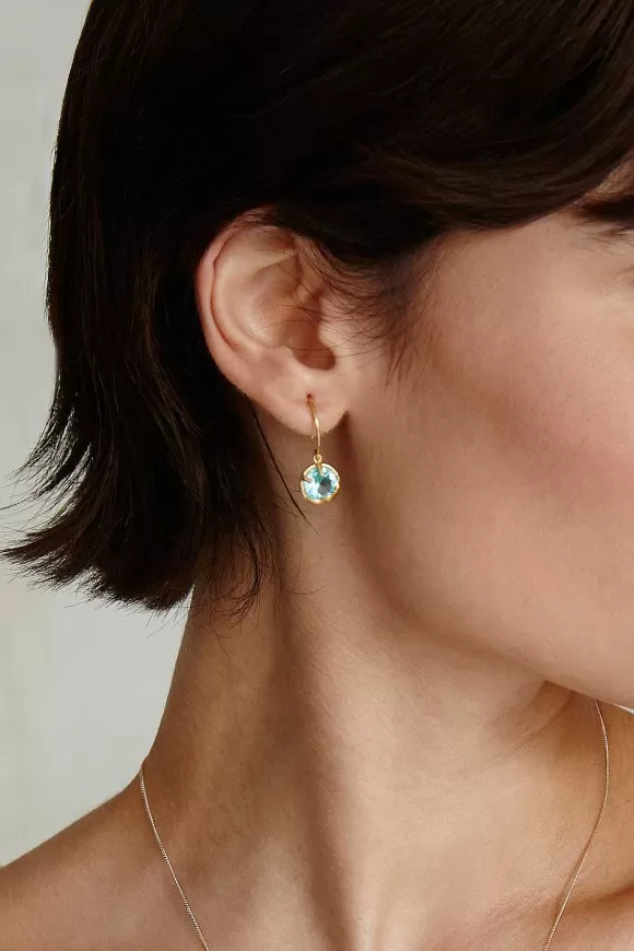 Chan Luu December Birthstone Earrings Turquoise Crystal Store