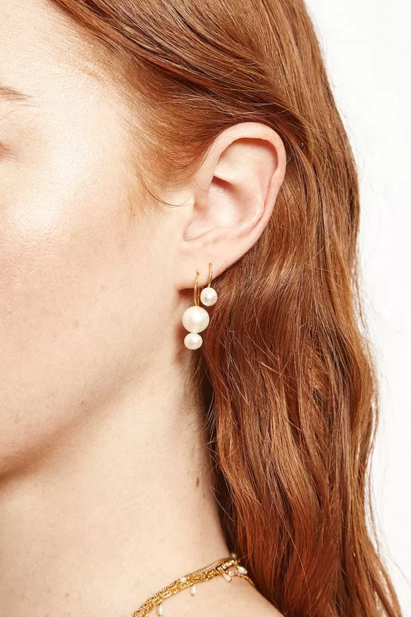 Chan Luu Diem Drop Earrings Mini Gold Outlet