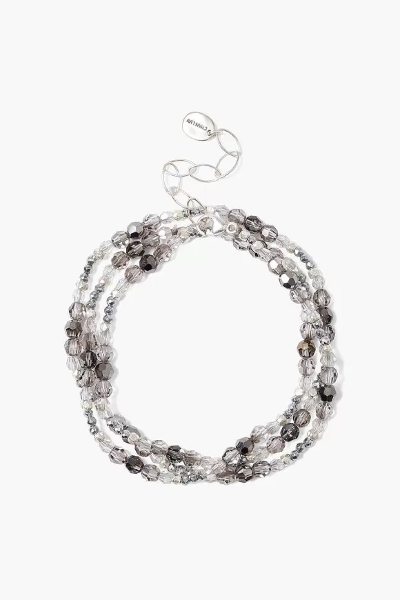 Chan Luu Dresden Naked Wrap Bracelet Silver Mix Clearance