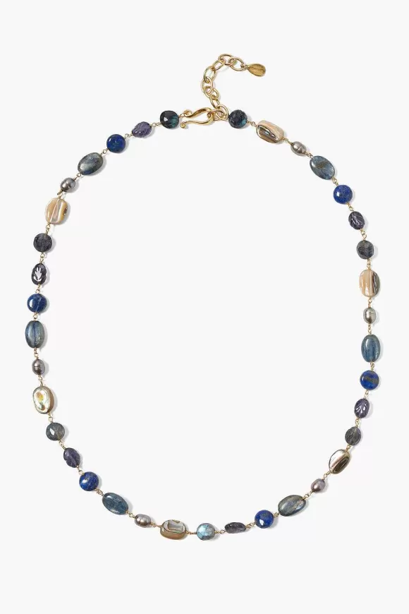 Chan Luu Eden Necklace Blue Lab Mix Shop