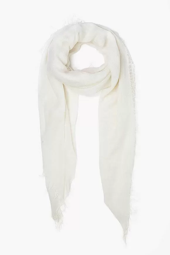 Chan Luu Eggshell Cashmere And Silk Scarf Cheap