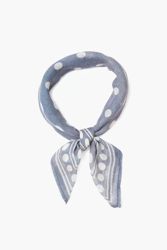 Chan Luu Flint Stone Polka Dot Bandana Cheap