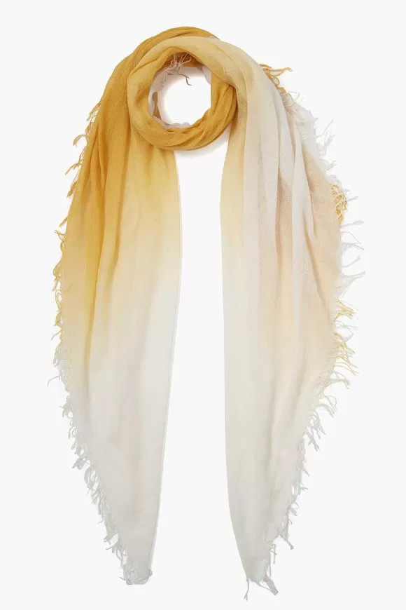 Chan Luu Honey Dip-Dyed Cashmere And Silk Scarf Store