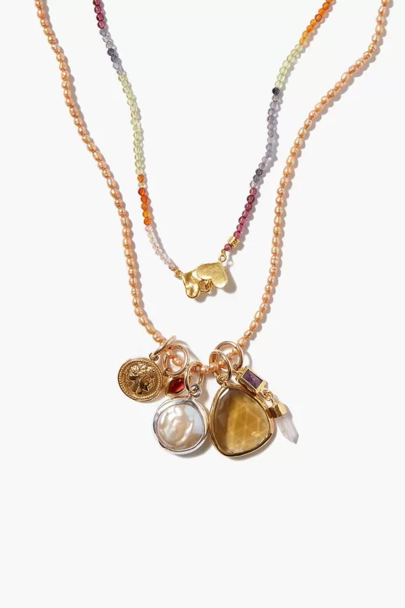 Chan Luu Hypatia Charm Necklace Set Store