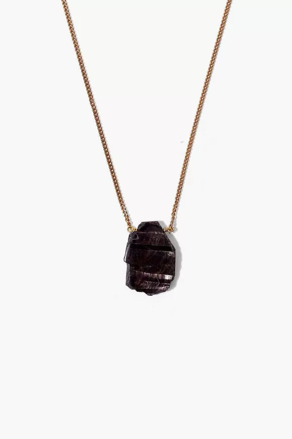 Chan Luu Hypersthene Slice Pendant Necklace Shop