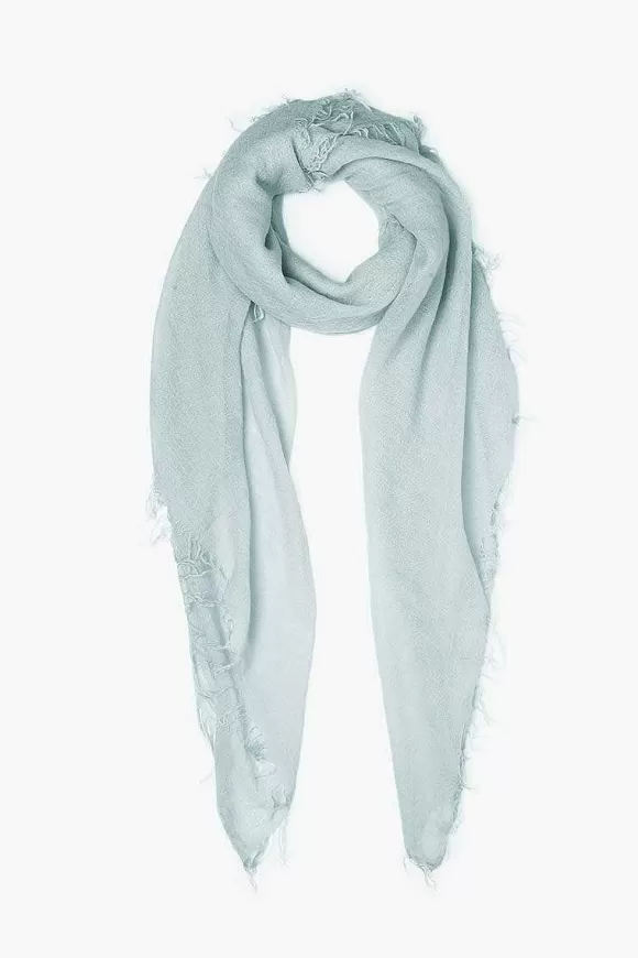 Chan Luu Iceberg Grey Cashmere And Silk Scarf Flash Sale