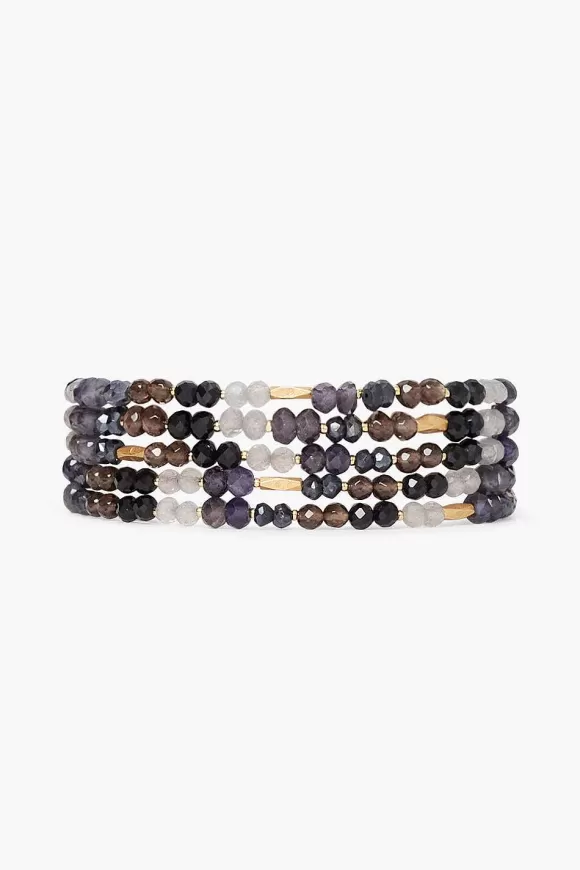 Chan Luu Indio Naked Wrap Bracelet Black Mix Online