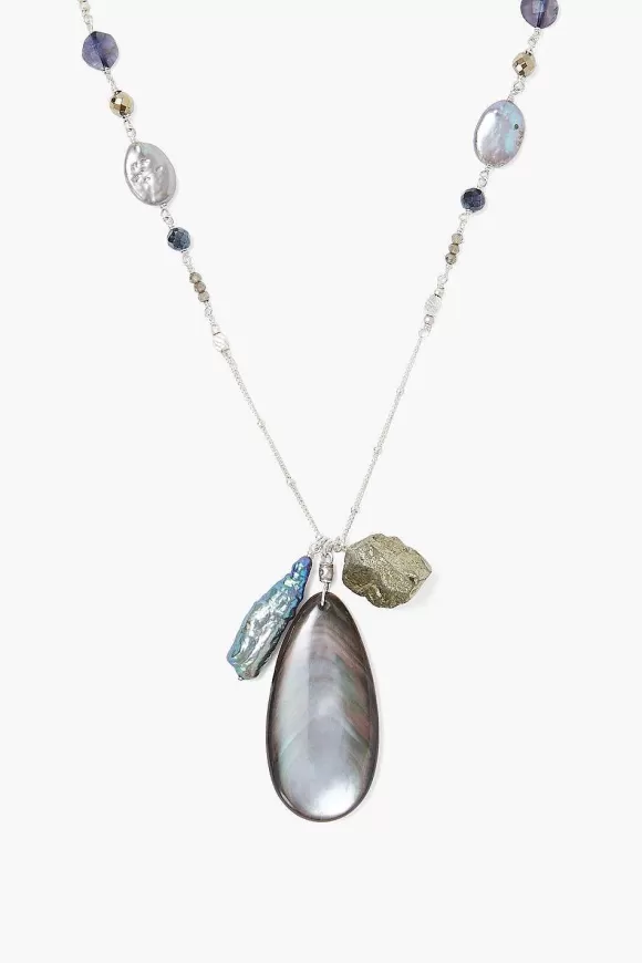 Chan Luu Iolite Mix Charm Necklace Clearance