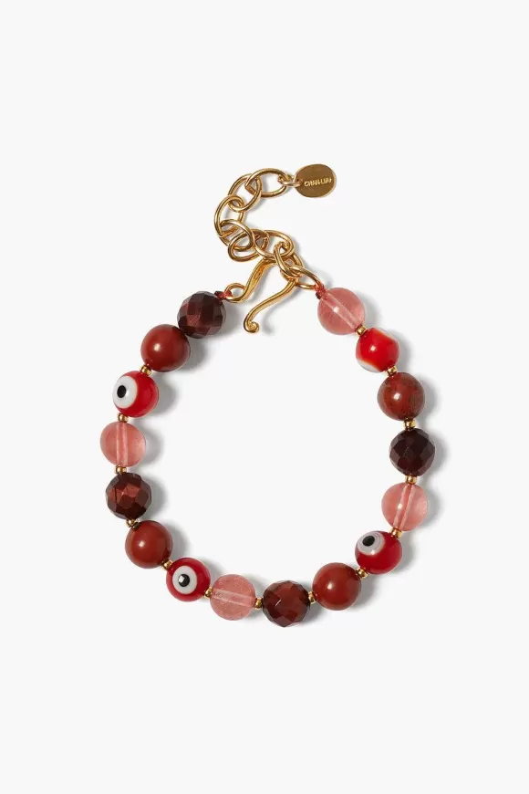 Chan Luu Izmir Evil Eye Bracelet Red Mix Best