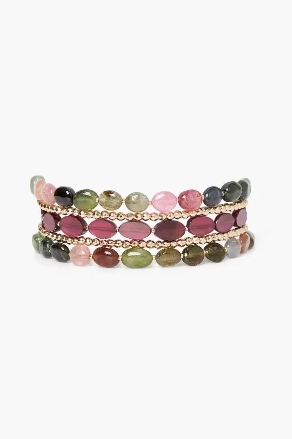 Chan Luu Kenai Naked Wrap Bracelet Tourmaline Mix Shop